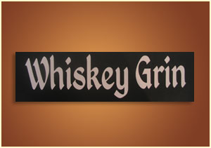 Whiskey Grin Bumper Sticker